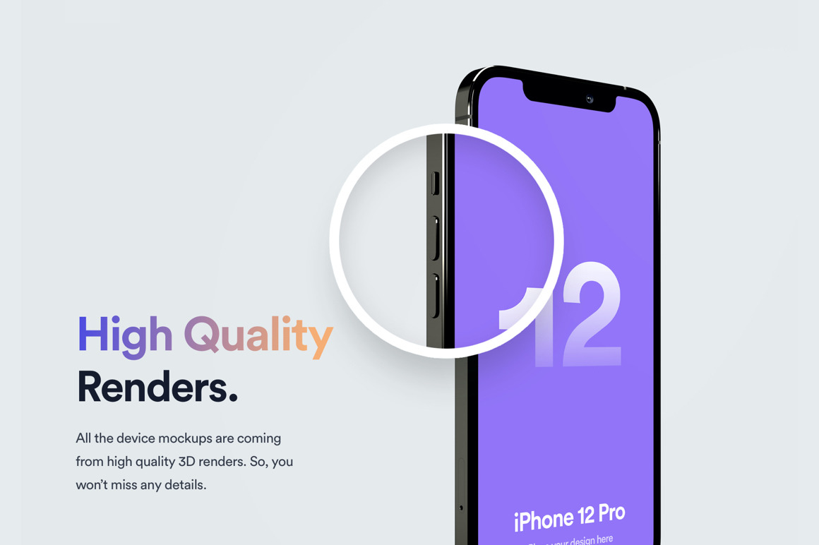 iPhone 12 Pro Mockup iPhone 12 Pro Mockup