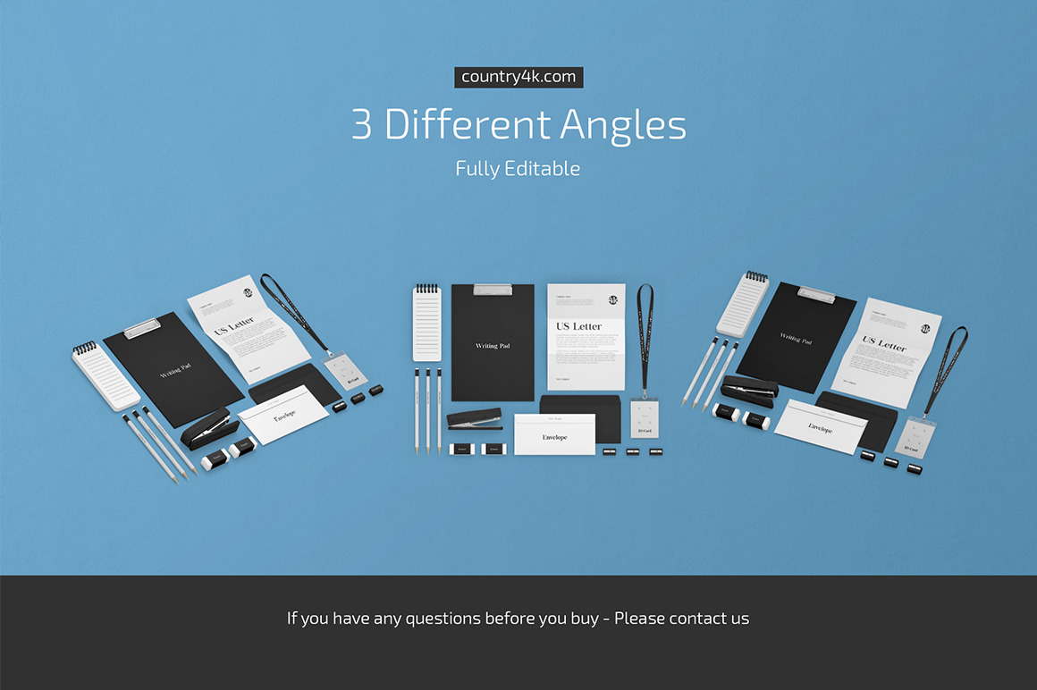 Stationery Mockup Set Stationery Mockup Set