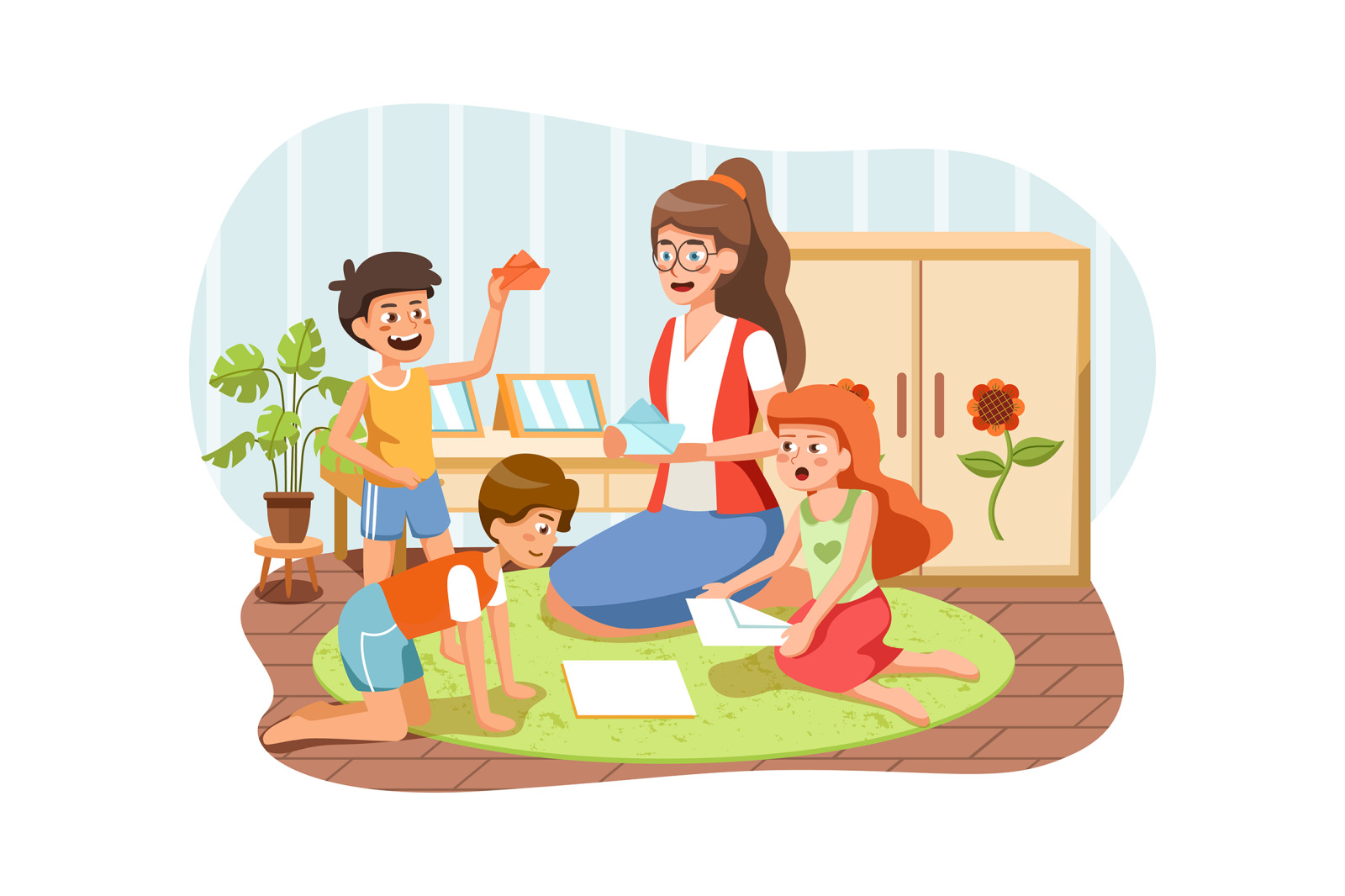 M157_Kindergarten Illustrations M157_Kindergarten Illustrations