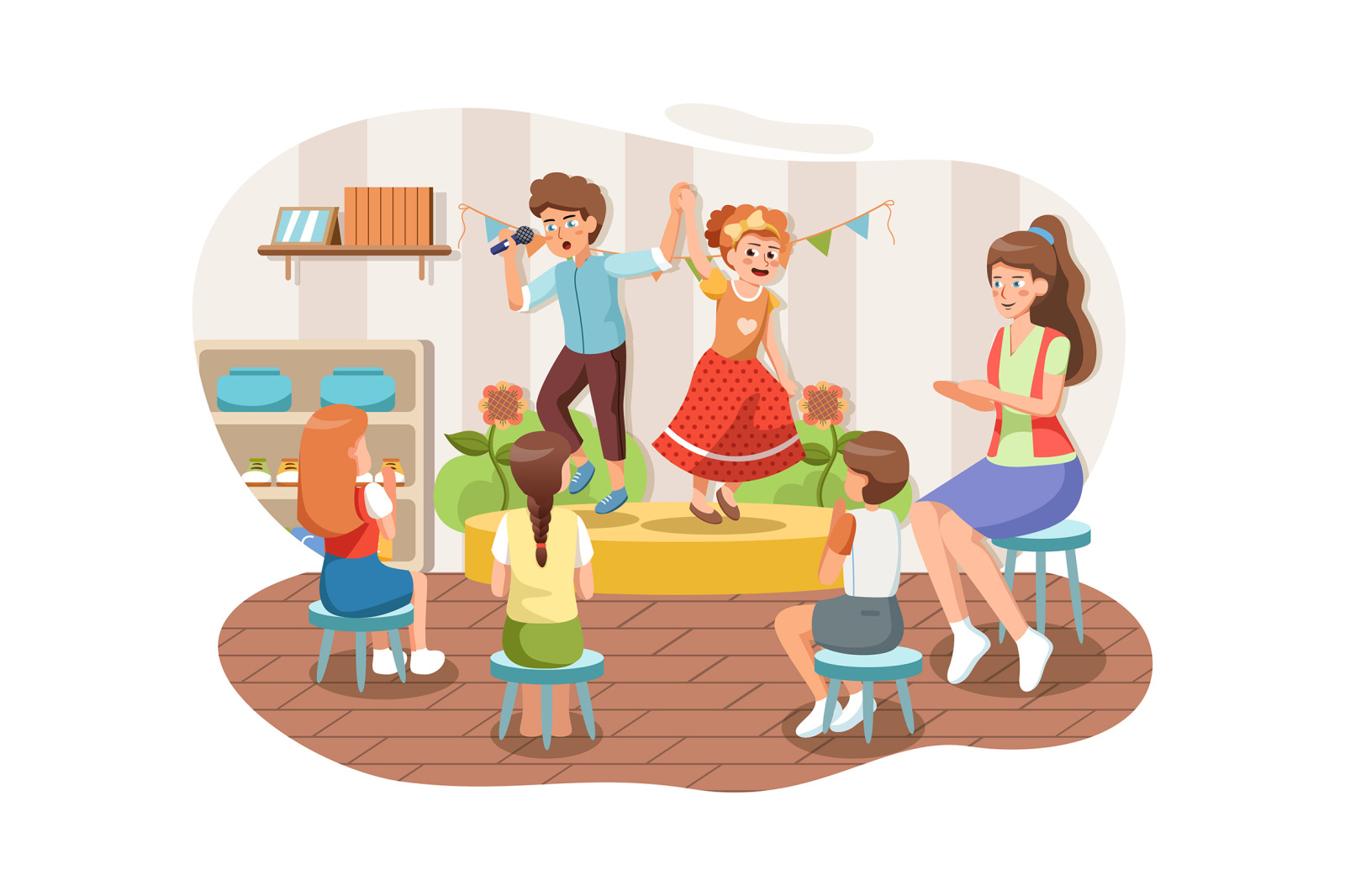 M157_Kindergarten Illustrations M157_Kindergarten Illustrations