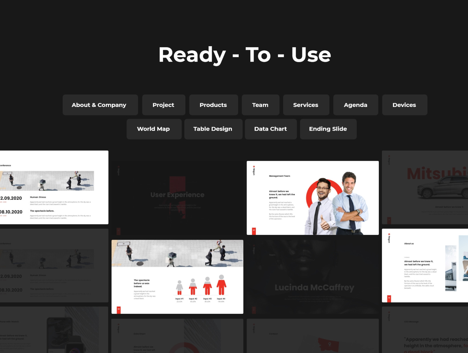 Negun - Animated PowerPoint Template