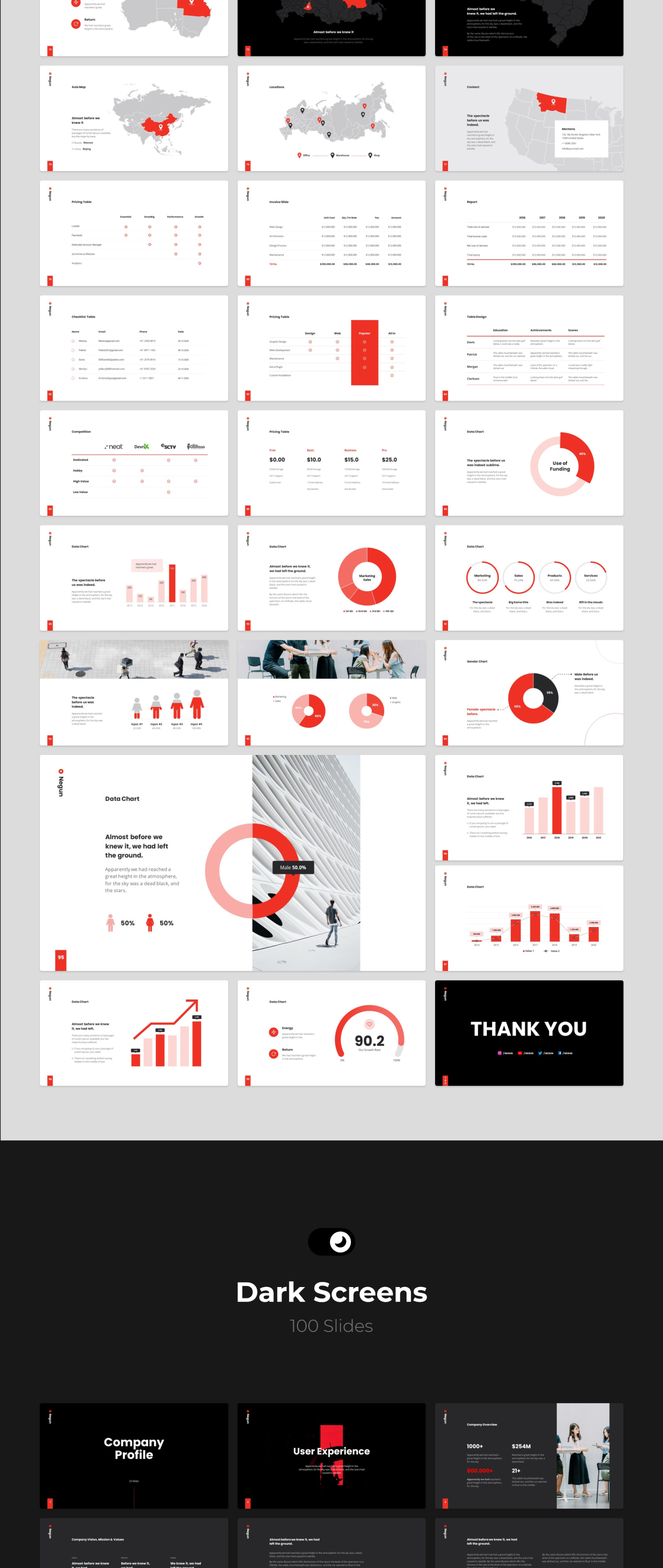 Negun - Animated PowerPoint Template