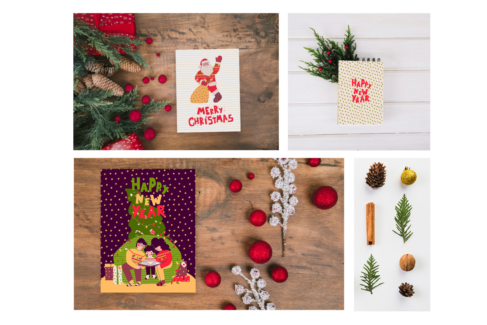 Merry Christmas - family cards Merry Christmas - family cards