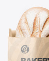 Kraft Paper Bakery Bag Mockup