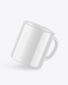 Glossy Coffee Cup Mockup