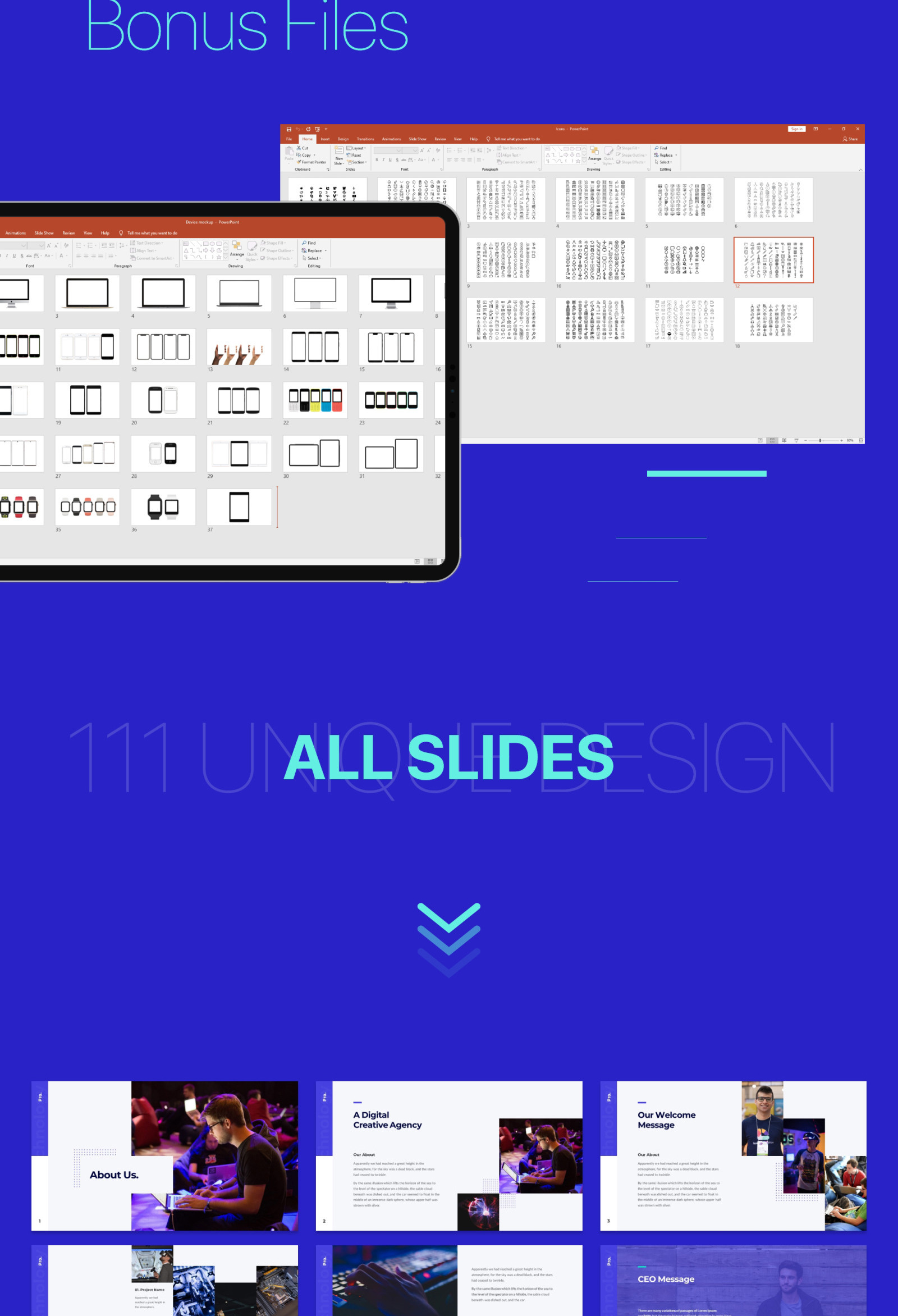 Pro Presentation - Smooth Animated GoogleSlide Template