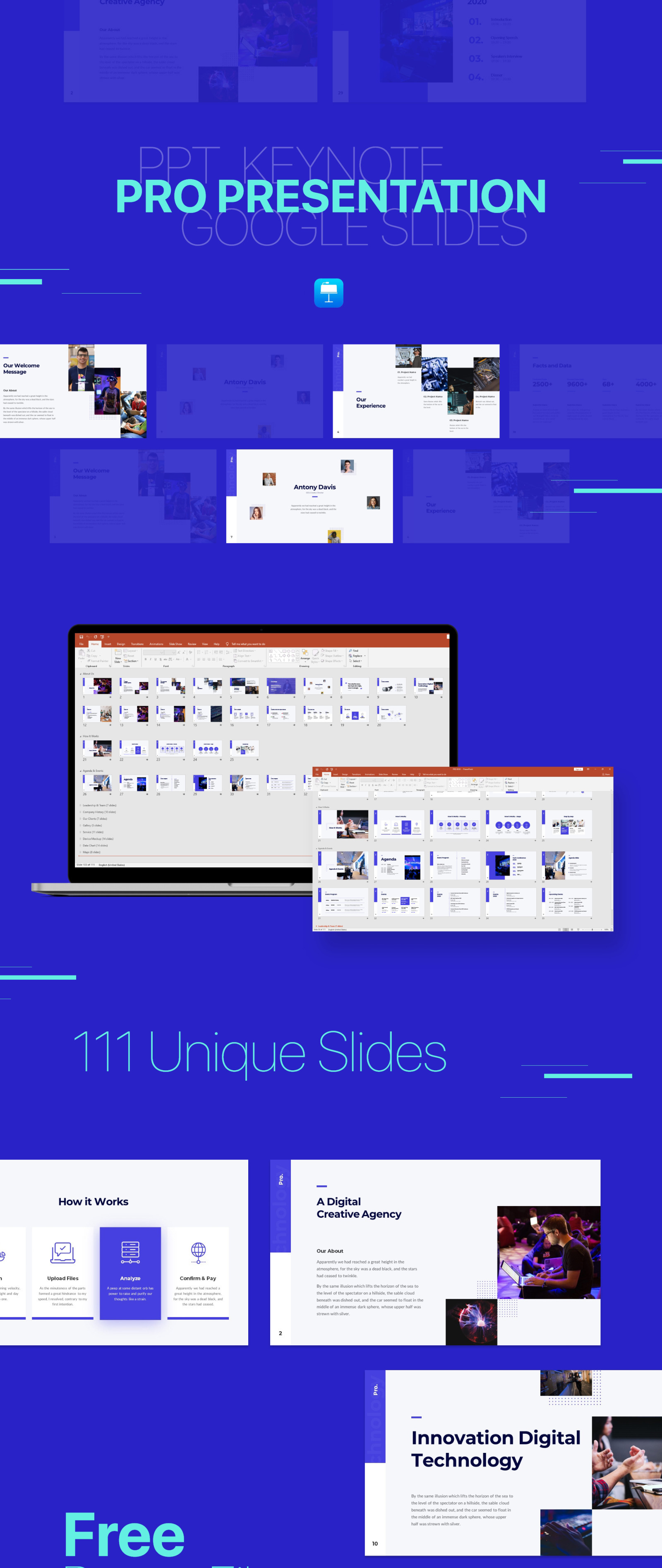 Pro Presentation - Smooth Animated Keynote Template Pro Presentation - Smooth Animated Keynote Template