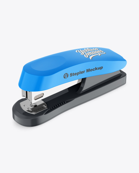 Glossy Stapler Mockup