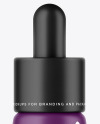 Matte Dropper Bottle Mockup