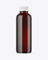 Dark Amber Glass Bottle Mockup Dark Amber Glass Bottle Mockup