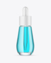 Clear Glass Dropper Bottle Mockup