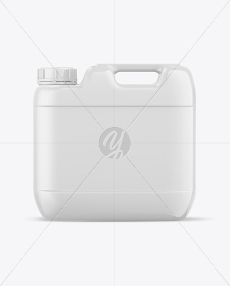 Glossy Jerry Can Mockup