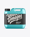 Metallic Jerry Can Mockup