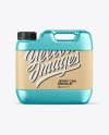 Metallic Jerry Can Mockup