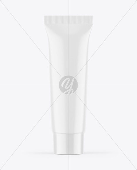 Matte Cosmetic Tube Mockup