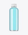 Clear Glass Bottle Mockup