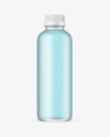 Frosted Glass Bottle Mockup