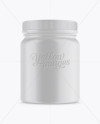 Matte Protein Jar Mockup