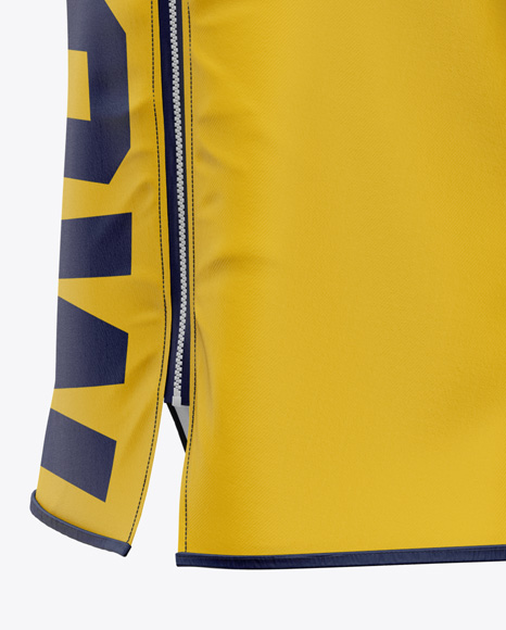 Boxing Ring Jacket Mockup - Halfside View