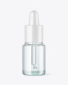 Blue Glass Dropper Bottle Mockup