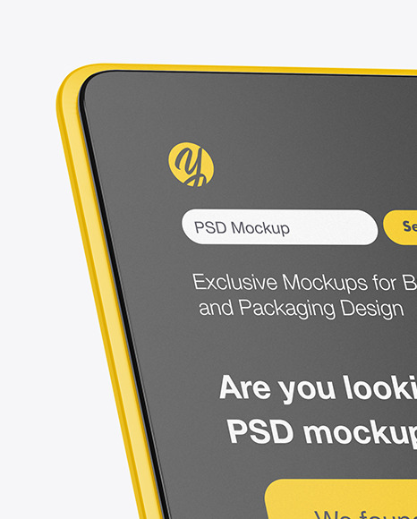 Digital Desktop Tablet Mockup