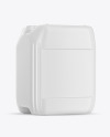 Plastic Jerry Can Mockup