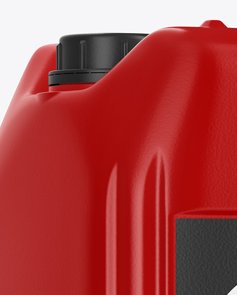 Plastic Jerry Can Mockup