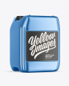 Metallic Jerry Can Mockup