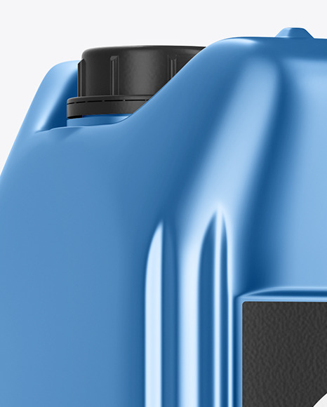 Metallic Jerry Can Mockup