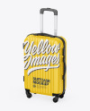 Travel Suitcase Mockup - Half Side View