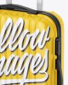 Travel Suitcase Mockup - Half Side View