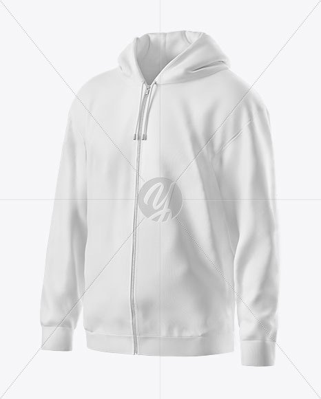 Hoodie Mockup - Half Side View