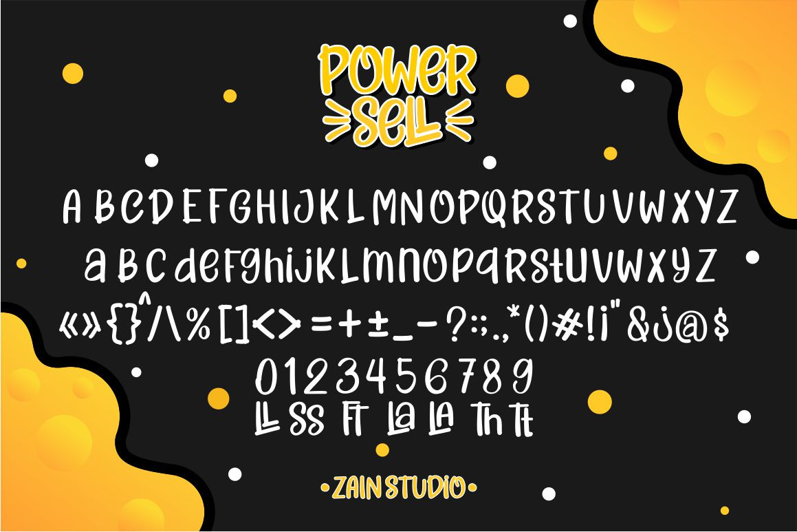 Power Sell Font