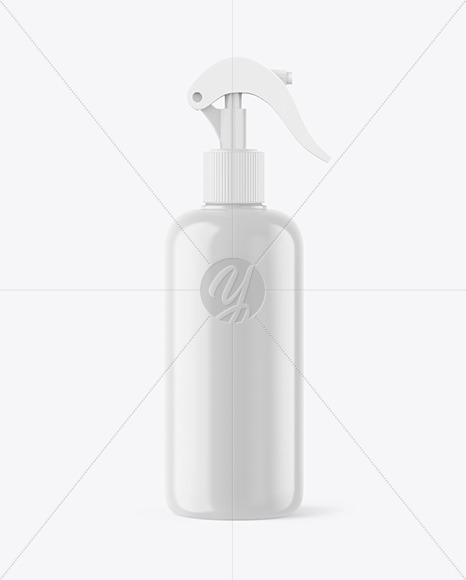 Plastic Bottle Trigger Spray Mockup