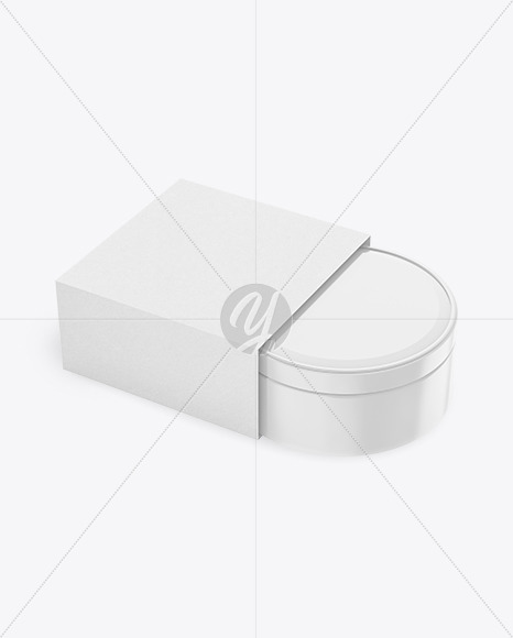 Cosmetic Cream Box Mockup