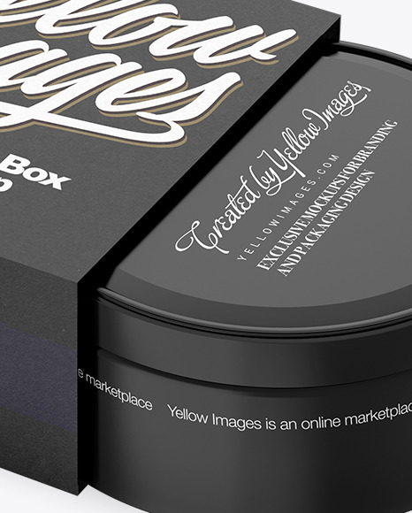 Cosmetic Cream Box Mockup