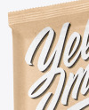 Kraft Paper Snack Bar Mockup