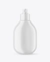 Glossy Spray Bottle Mockup