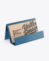 Business Cards with Glossy Holder Mockup