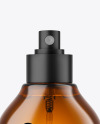 Amber Spray Bottle Mockup