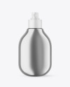 Metallic Spray Bottle Mockup