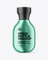 Metallic Spray Bottle Mockup