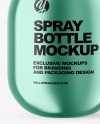 Metallic Spray Bottle Mockup