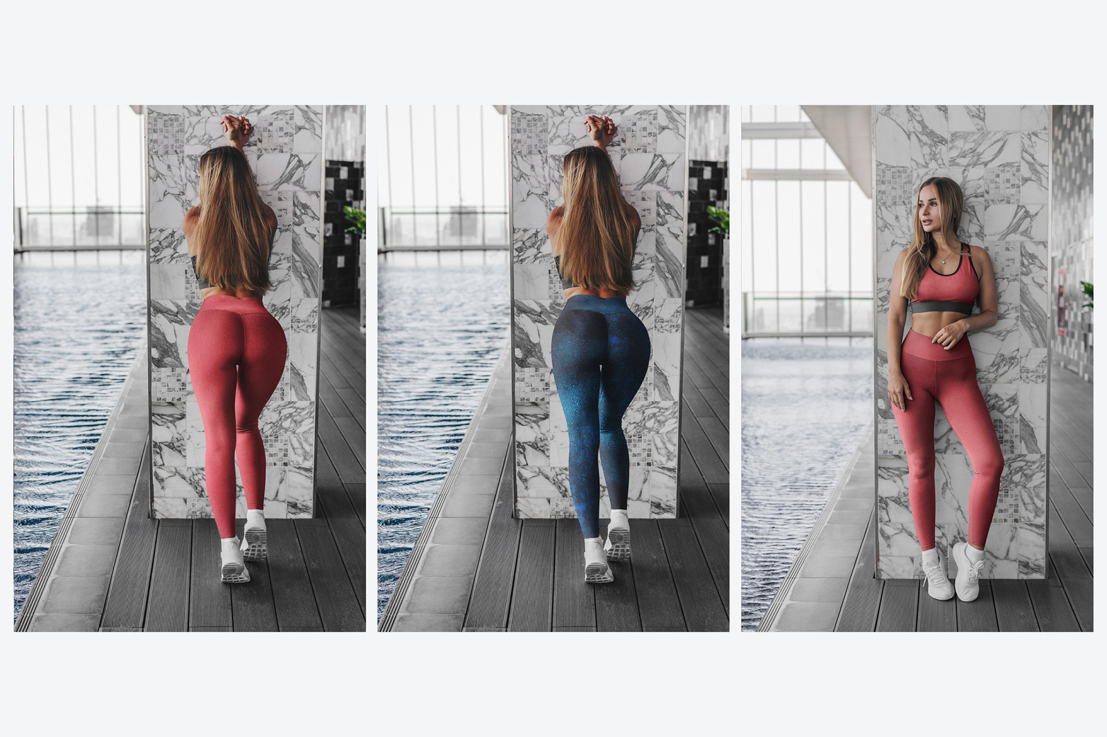 Leggings Mock-Up Gym Style Leggings Mock-Up Gym Style