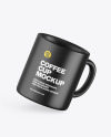 Matte Coffee Cup Mockup