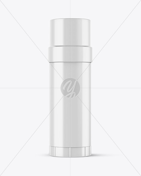 Glossy Lip Balm Tube Mockup