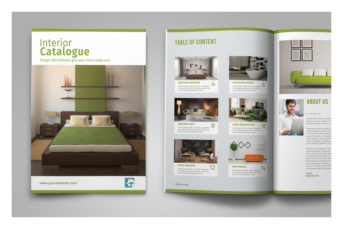 PSD - Interior Brochures / Catalogs