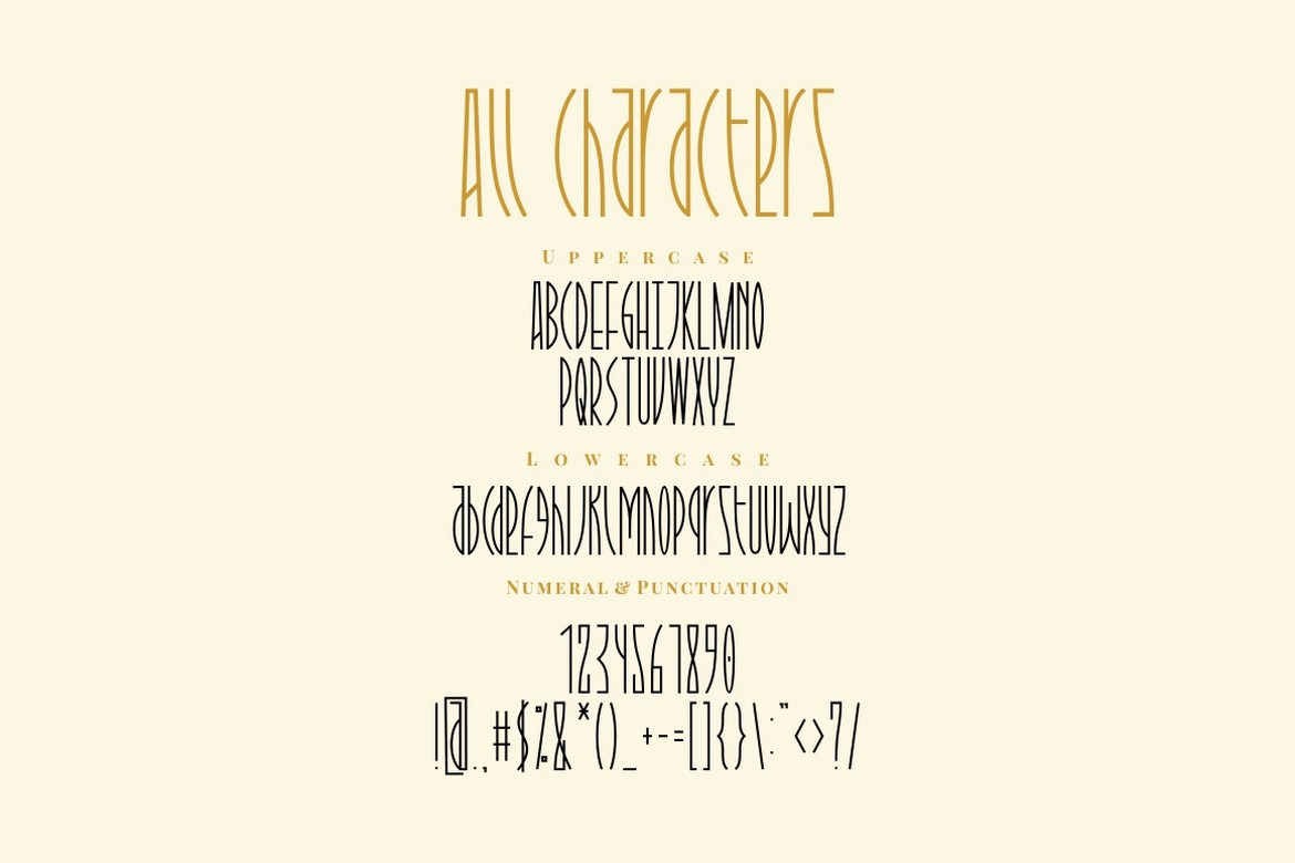 Attaira - Modern Font Duo Attaira - Modern Font Duo