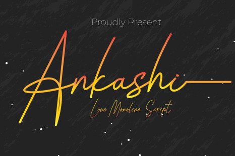 Ankashi - Cute font