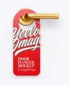 Door Hanger Mockup